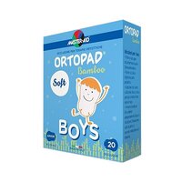 Ocluzor pentru copii Soft Junior Boys Ortopad Master-Aid, 67x50 mm, 20 bucati, Pietrasanta Pharma