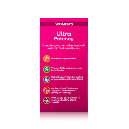 Multivitamine pentru femei Alive Women' s Ultra Nature's Way, 30 tablete, Secom 734997