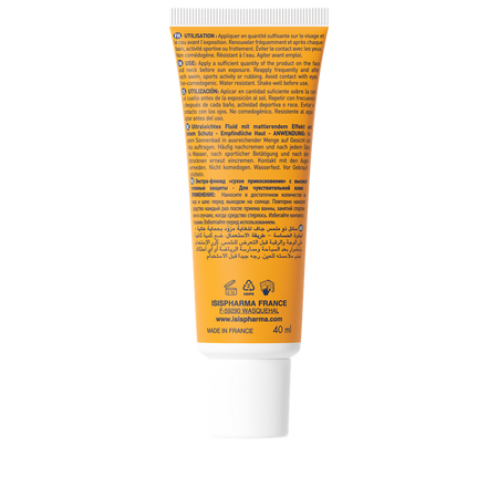 Fluid protector cu efect matifiant SPF 30 UVEBLOCK  Dry Touch, 40 ml, Isis Pharma 632898