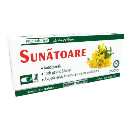 Sunatoare, 30 capsule, Pro Natura