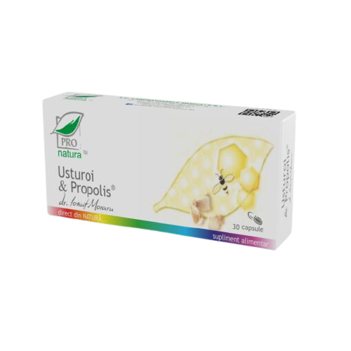 Usturoi si Propolis, 30 capsule, Pro Natura