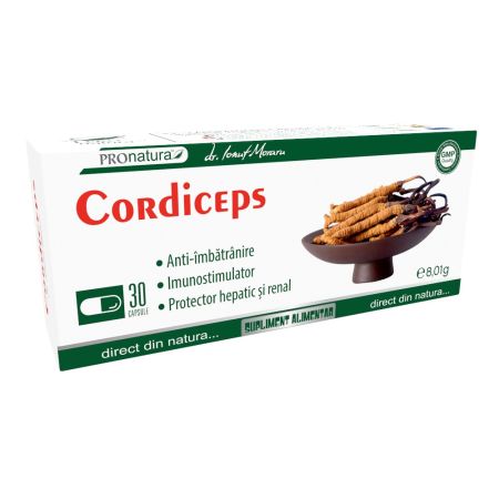 Cordiceps, 30 capsule, Pro Natura