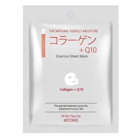Masca de fata cu Colagen si Coenzima Q10, 25 g, Mitomo