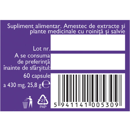Tiroida M109, 60 capsule, Fares 614093