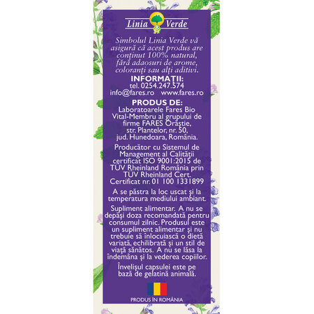 Tiroida M109, 60 capsule, Fares 614092