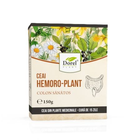 Ceai Hemoro-Plant colon sanatos, 150 g, Dorel Plant