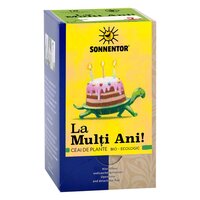 Ceai de plante Bio, La multi ani!, 18 plicuri, Sonnentor