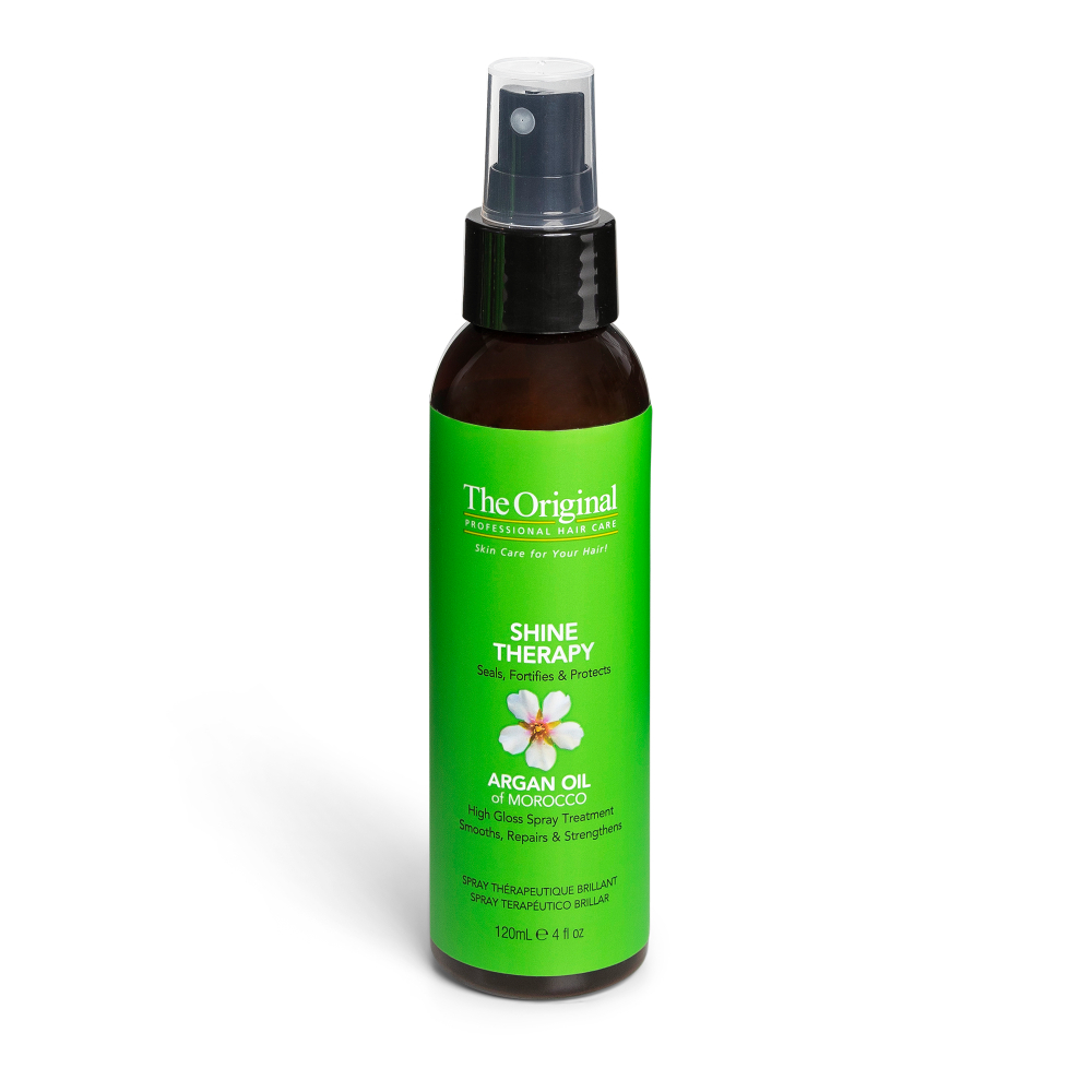 Spray tratament leave-in cu ulei de argan pentru reparare si luciu, 120 ml, Dermorganic