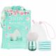 Set accesorii pentru machiaj Matcha Latte, Glov 507679