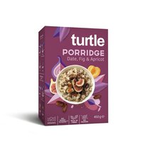 Porridge Bio cu smochine, curmale si caise, 450 g, Turtle