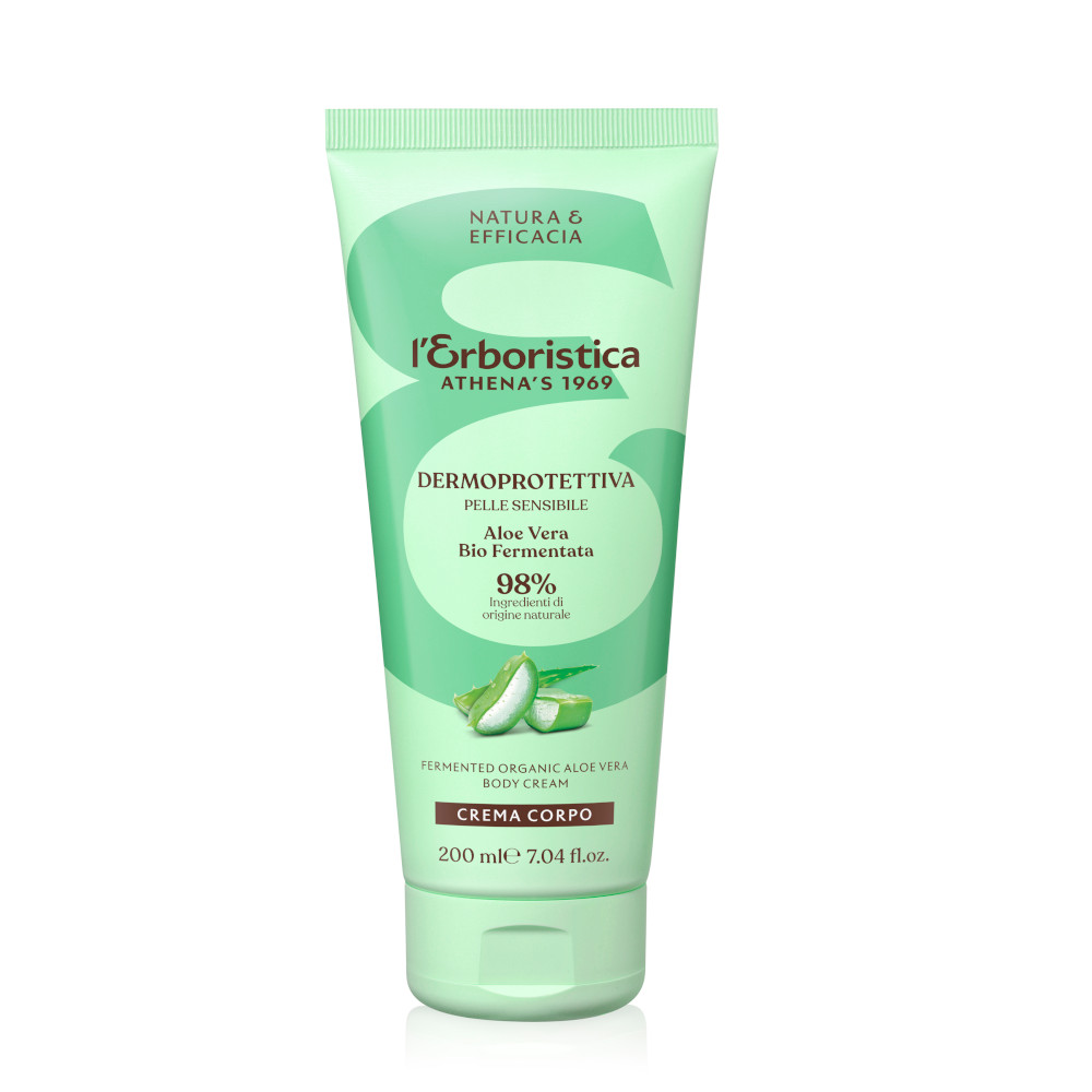 Crema de corp vegana cu Aloe Vera bio fermentata