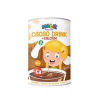 Cacao pudra cu calciu Malie Bio, 250 g, Turtle