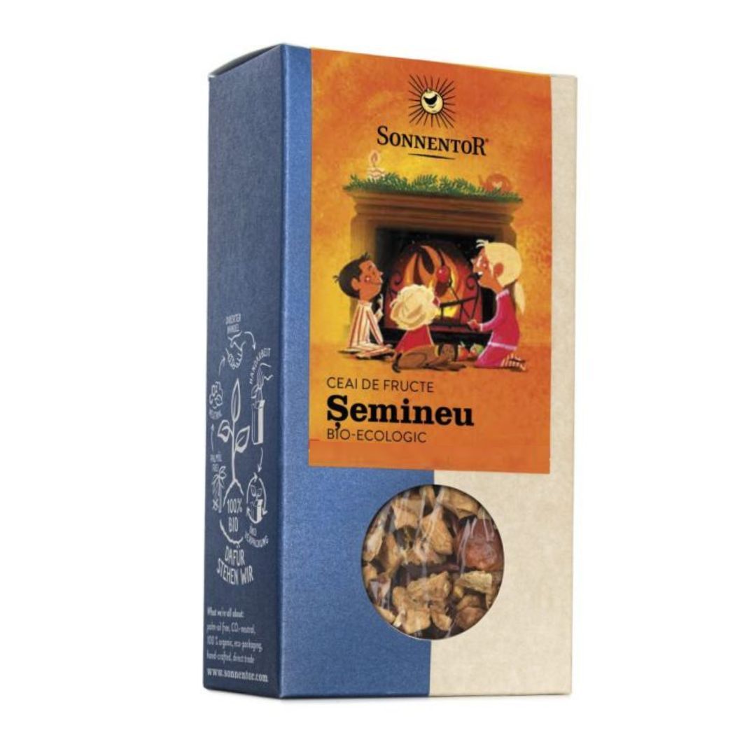 Ceai eco de fructe si mirodenii Semineu, 100 g, Sonnentor
