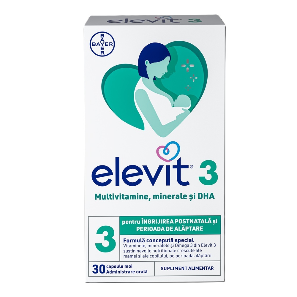 Elevit 3, 30 capsule, Bayer