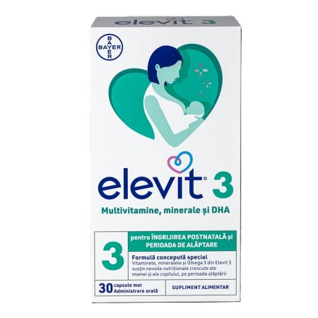 Elevit 3, 30 capsule, Bayer