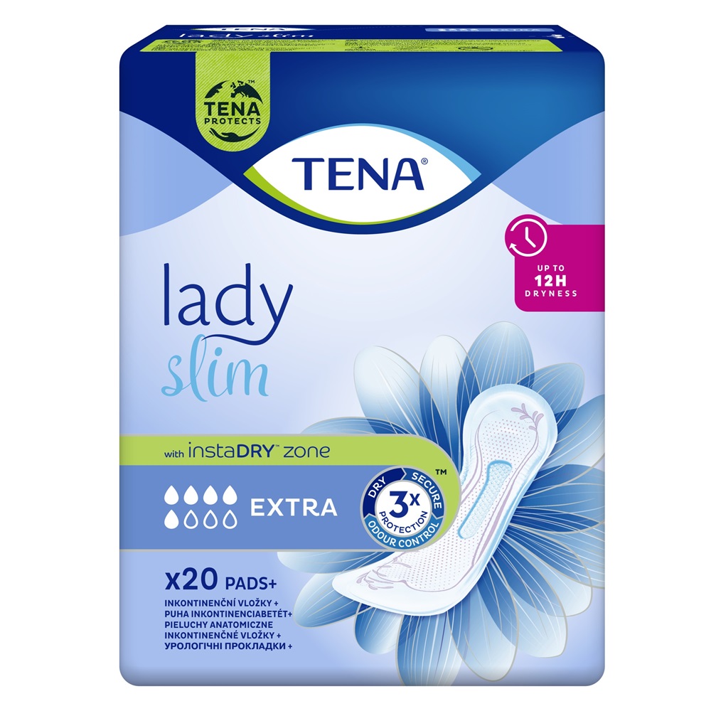 Absorbante Lady Slim Extra, 20 bucati, Tena