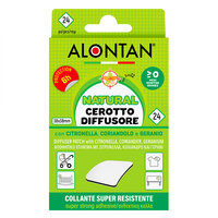 Plasturi cu uleiuri esentiale naturale Alontan Natural, de la 0+ luni, 24 bucati, Pietrasanta Pharma
