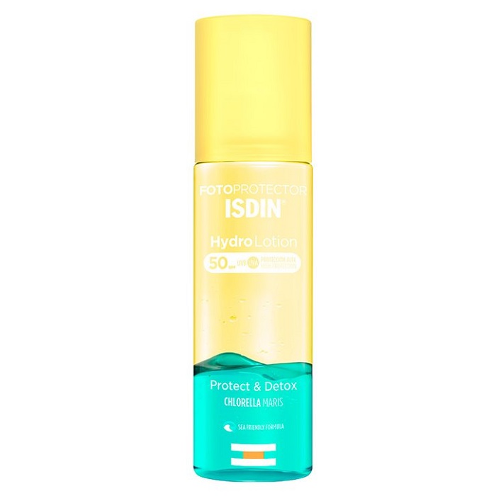 Lotiune bifazica de protectie solara pentru corp cu SPF 50, 200 ml, Isdin