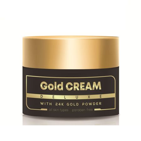 Crema antirid cu extract de aur Gold Deluxe, 50 ml, Ayurmed