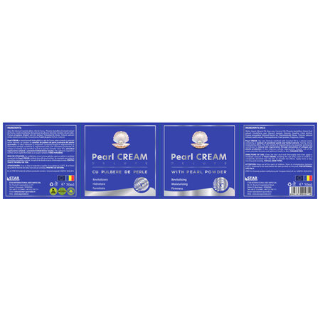 Crema de fata naturala intens hidratanta Pearl Deluxe, 50 ml, Ayurmed 698647