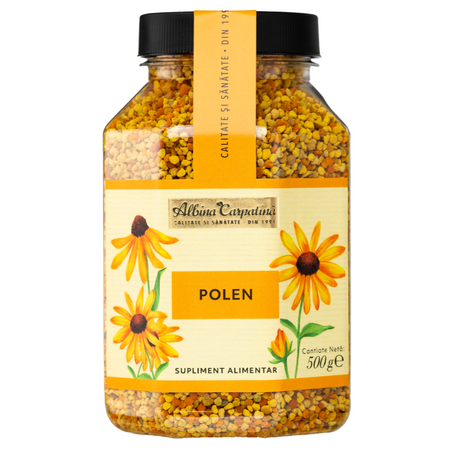 Polen granule Albina Carpatina, 500 g, Apicola Pastoral Georgescu