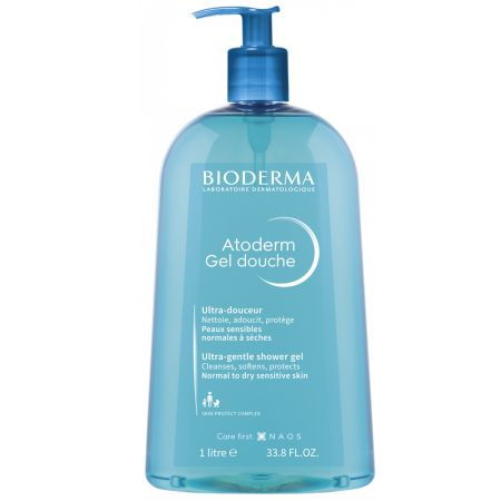 Gel de dus Atoderm, 1L, Bioderma