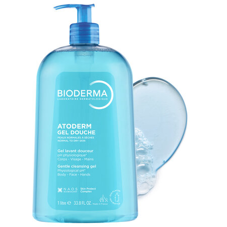 Gel de dus pentru piele normala, uscata si sensibila Atoderm, 1000 ml, derma 751627