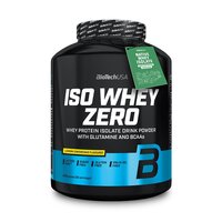 Pudra proteica Iso Whey Zero Lemon Cheesecake, 2270 g, Biotech USA