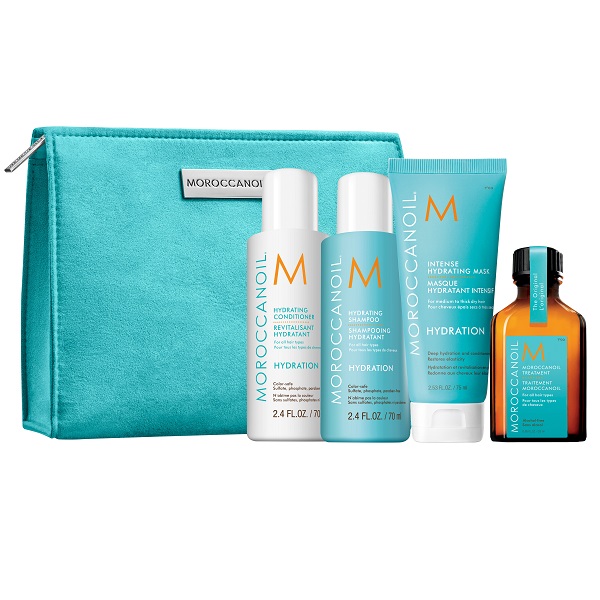 Set Travel Hydration 2021, Moroccanoil