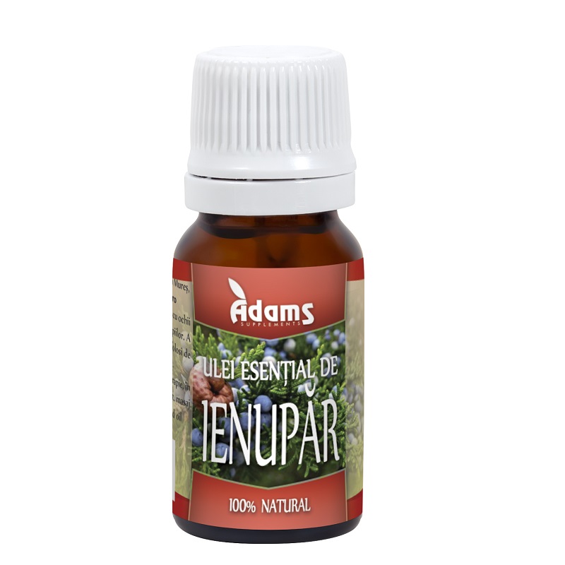 Ulei esential de ienupar, 10 ml, Adams Vision