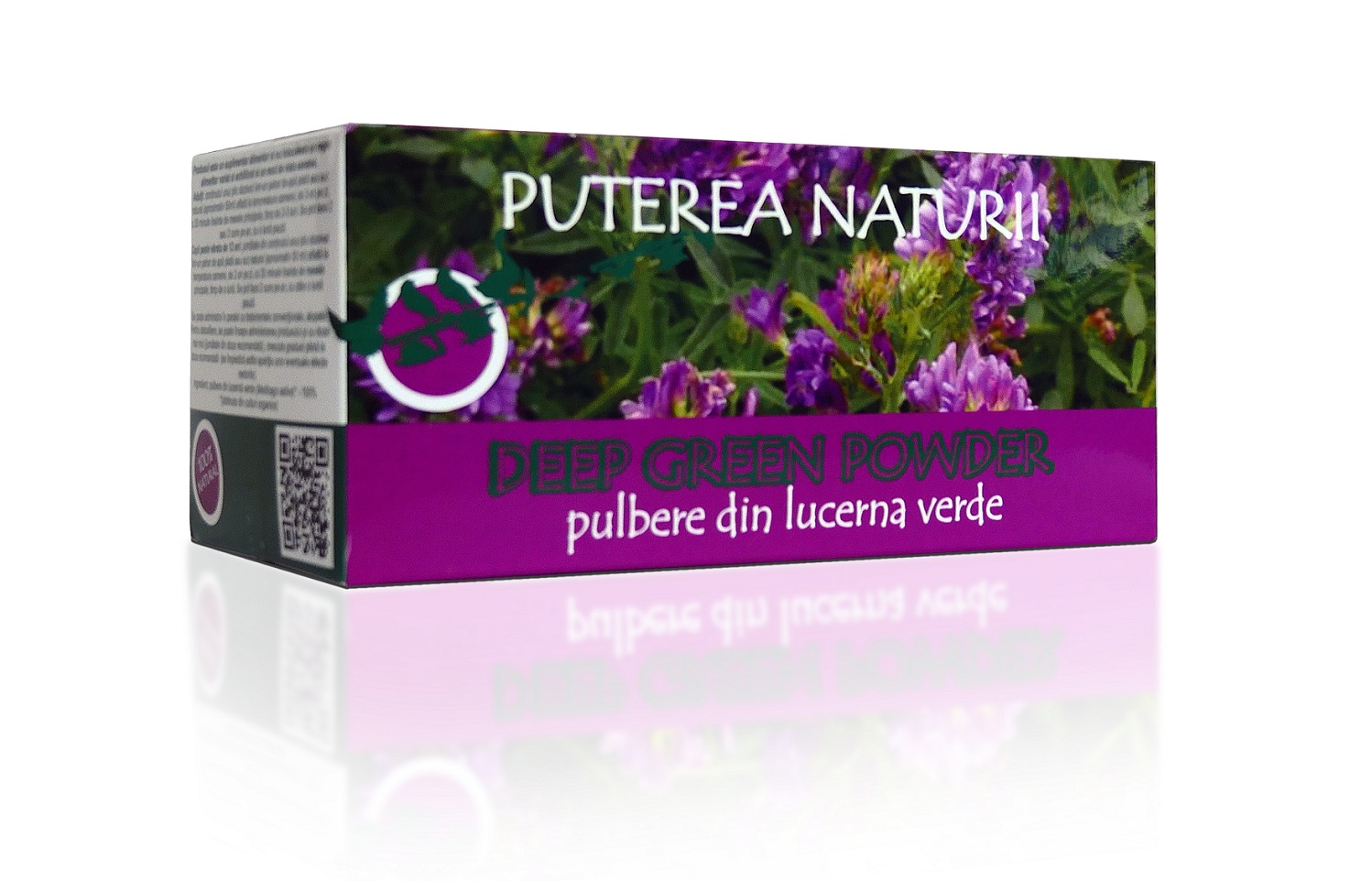 Lucerna verde pulbere - Deep Green, 30 plicuri, Cerasus