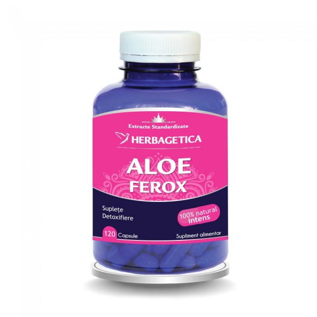 Aloe Ferox, 120 capsule, Herbagetica