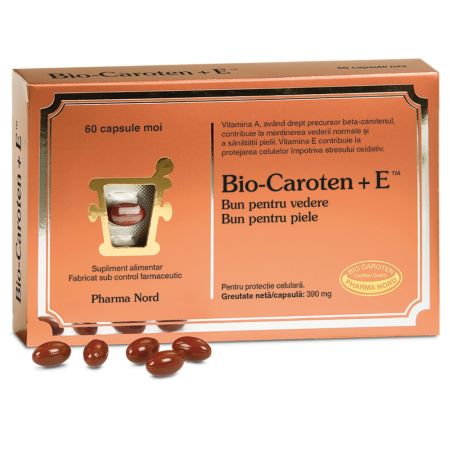 Bio-Caroten + E, 60 capsule, Pharma Nord