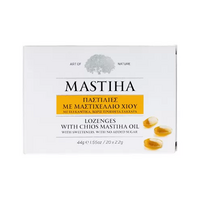 Dropsuri de supt cu ulei de mastic Mastiha Drops, 20 bucati, Mediterra