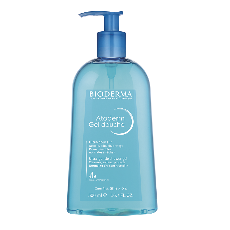 Gel de dus pentru utilizare zilnică Atoderm, 500 ml, Bioderma