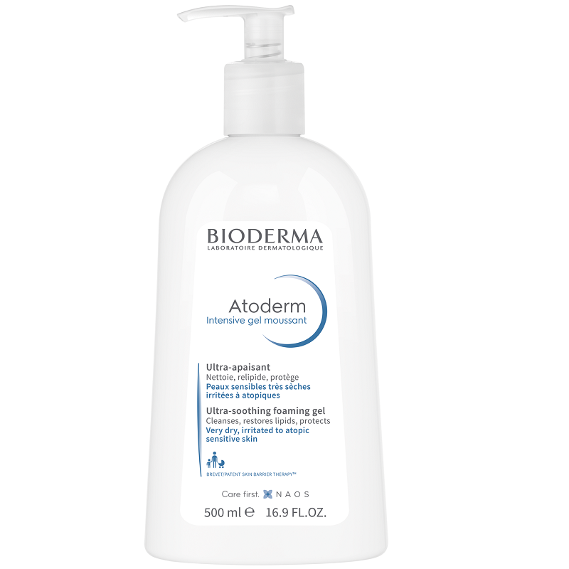 Gel spumant Atoderm Intensive, 500 ml, Bioderma