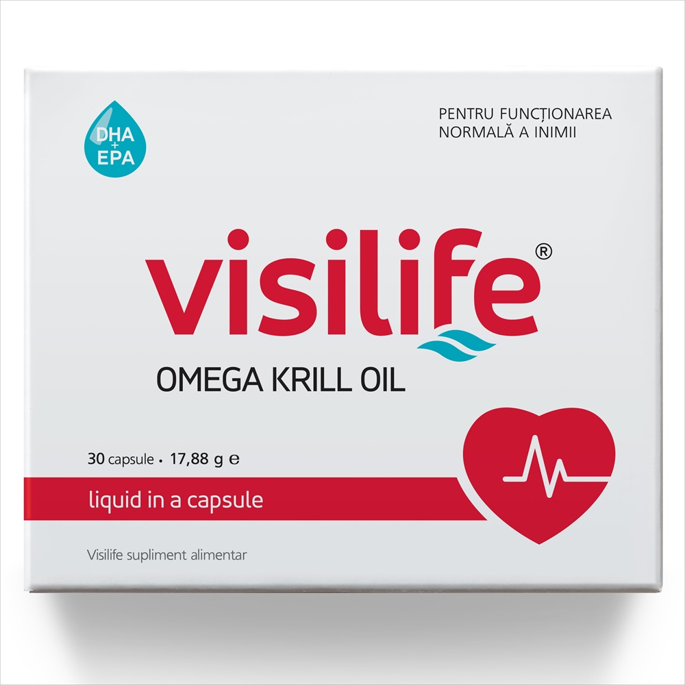 Capsule pentru functionarea normala a inimii Visilife, 30 capsule, Vitaslim