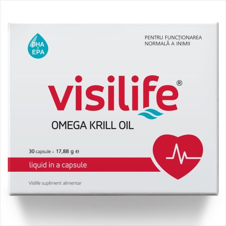 Capsule pentru functionarea normala a inimii Visilife, 30 capsule, Vitaslim