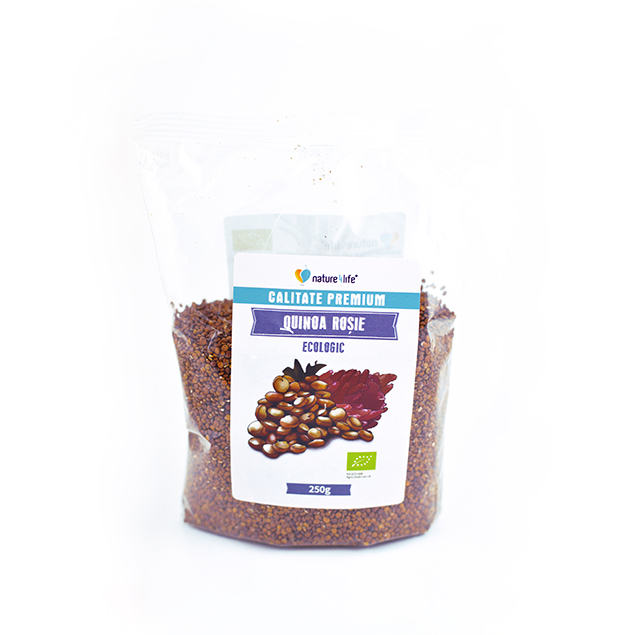 Quinoa rosie Bio, 250 g, Nature 4 Life