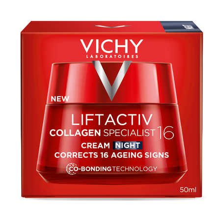 Crema de noapte Liftactiv Collagen Specialist 16, 50 ml, Vichy 645228