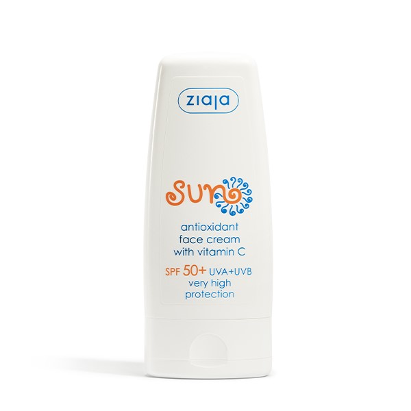 Crema antioxidanta pentru fata cu vitamina C, SPF 50, 50 ml, Ziaja Sun