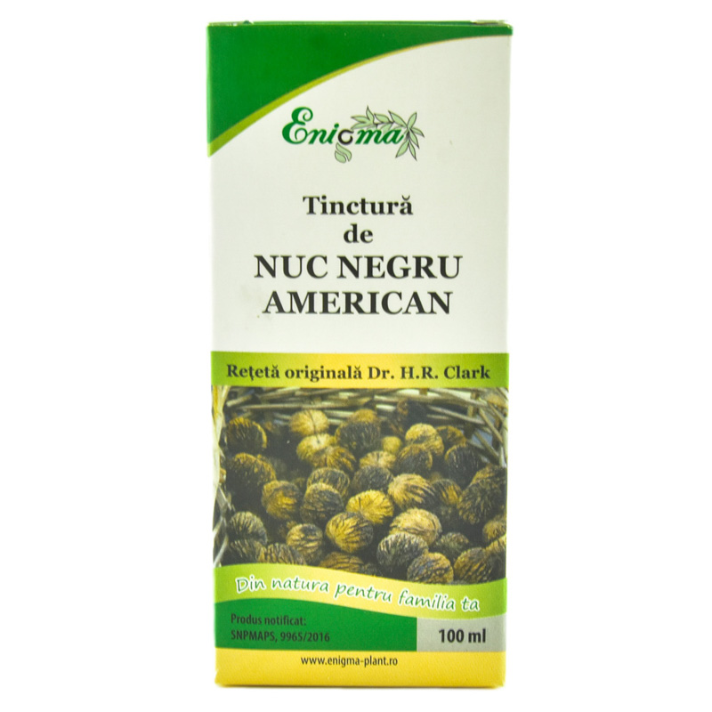 Tinctura de nuc negru american, 100 ml, Enigma