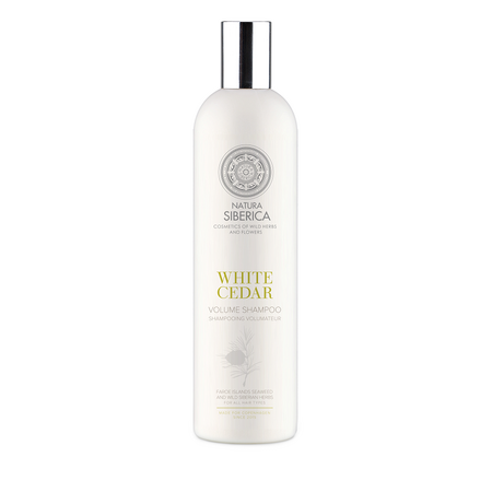 Sampon pentru volum cu cedru alb pentru toate tipurile de par Copenhagen, 400 ml, Natura Siberica
