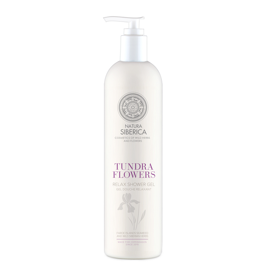 Gel de dus relaxant cu flori de tundra Copenhagen, 400 ml, Natura Siberica