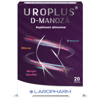 Uroplus D-Manoza, 20 capsule, Laropharm