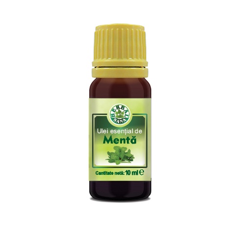 Ulei esential de Menta, 10 ml, Herbavit