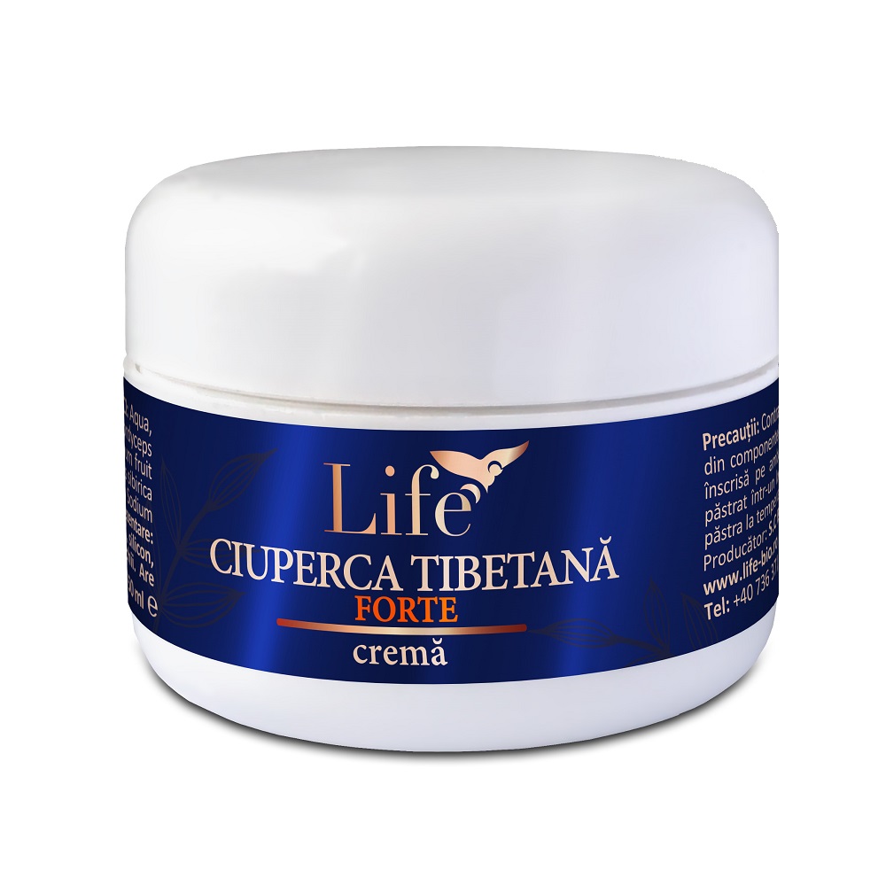 Crema ciuperca tibetana Forte, 50 ml, Bionovativ