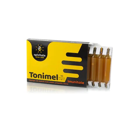 Tonimel imunitate, 10 flacoane, Api Vitalis