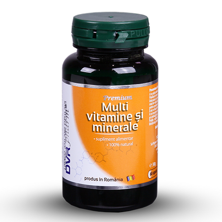 Multivitamine si minerale, 60 capsule, Dvr Pharm
