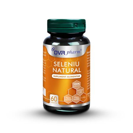 Seleniu natural, 60 capsule, Dvr Pharm 